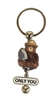 Smokey Bear Spinner Pole Keychain