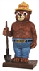 Smokey Bear Mini Resin Statue SALE