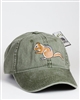 Embroidered Chipmunk Baseball Cap