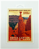 Bryce Canyon Retro Thor's Hammer Sticker