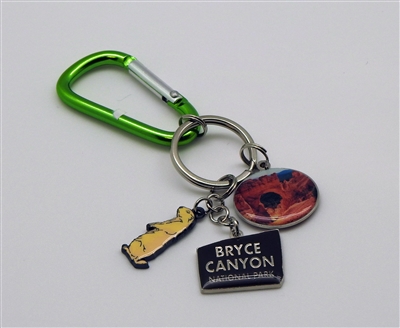 Bryce Canyon Charm Keychain