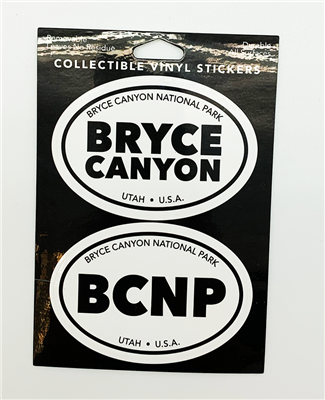 Bryce Canyon Two Pack Stickers
