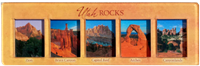 Utah Rocks 1"X5" Panoramic Acrylic Magnet