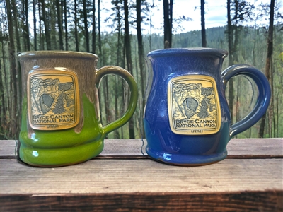 Natural Bridge Stoneware Mug - handmade in the USA
