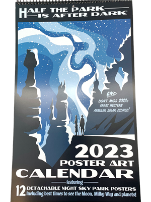 2023 Night Sky Park Poster/ Calendar