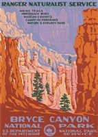 Bryce Canyon Official WPA Poster