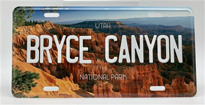 License Plate - Bryce Canyon National Park