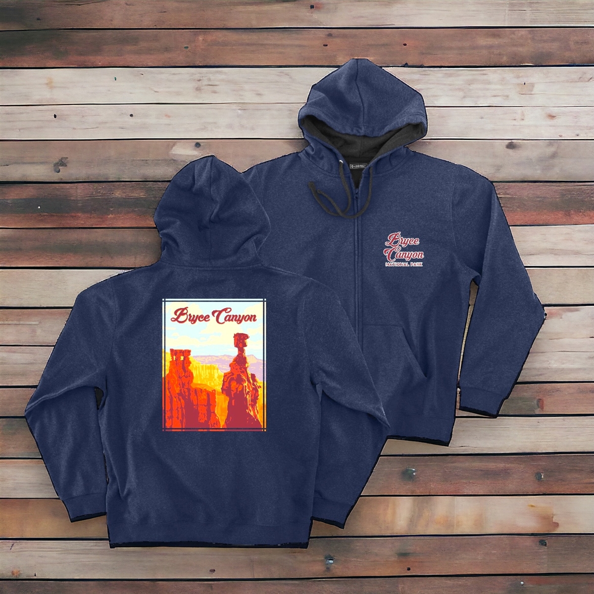 Bryce Canyon Hooded Zip Sweatshirt