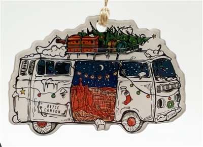 Bryce Canyon Road Trip Acrylic Ornament