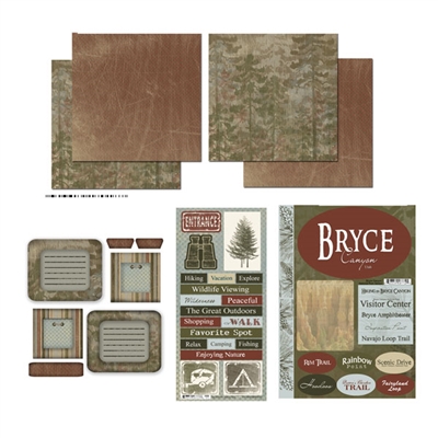 Bryce Canyon National Park Scrapbook Kit