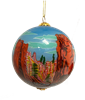 Bryce Canyon Retro Style Christmas Ornament