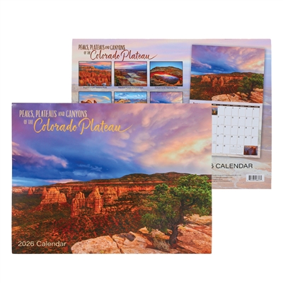 2026  Peaks, Plateaus and Canyons Calendar