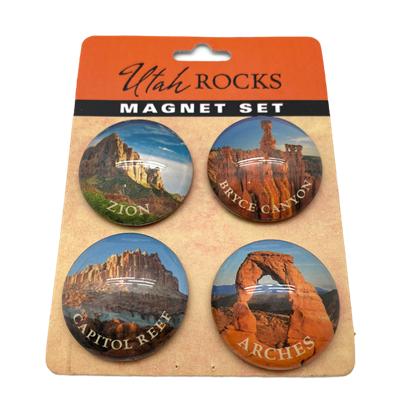 Utah Rocks Magnet Set