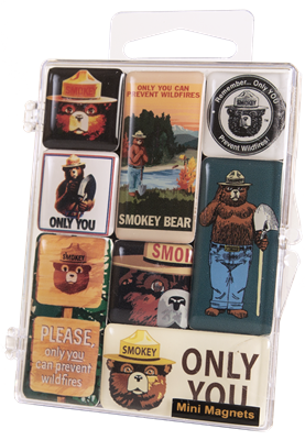 Smokey Bear Classic Mini Magnet Pack