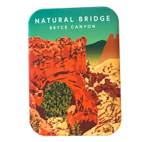 Natural Bridge soft-touch magnet