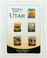Utah's National Parks Pin Set