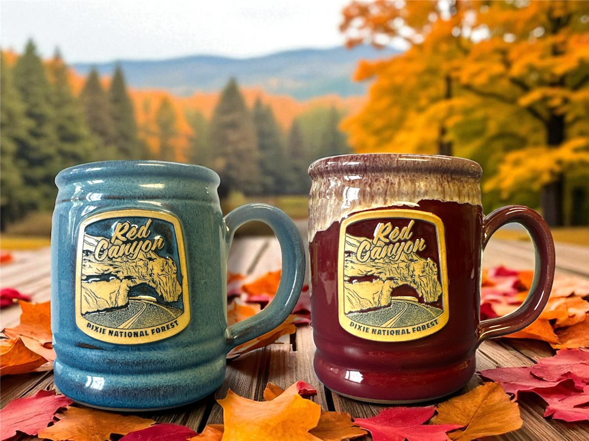 NEW Red Canyon - Dixie National Forest Deneen Pottery Collectible Mug NEW Red Canyon - Dixie National Forest Deneen Pottery Collectible Mug