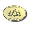 May the Forest Be With You Magnet