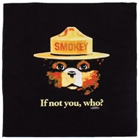 Smokey Bear"if Not You, Who?" Bandanna