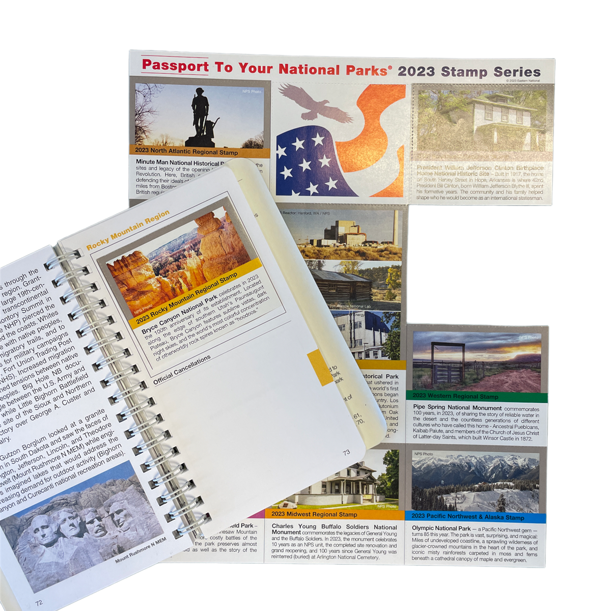 Printable National Parks Passport Collect Stamps 5x7 