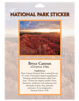 Passport Sticker for Bryce Canyon National Park