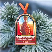 Bryce Canyon Christmas Ornament