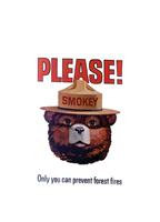 Smokey Die-cut Sticker