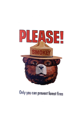 Smokey Die-cut Sticker