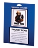 Only You Smokey Bear Passport Sticker