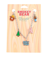 Smokey Bear Dangle Charm Bracelet