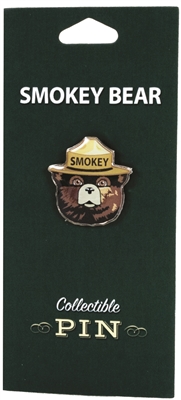 Smokey Bear Head Collectible Pin
