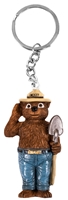 Smokey Bear Statue Keychain