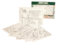 Smokey Bear Coloring Postcard Set