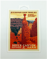 Bryce Canyon Retro Thor's Hammer Sticker