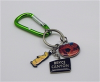 Bryce Canyon Charm Keychain