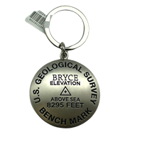 Bryce Canyon Geological Survey Keychain