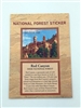 Red Canyon Dixie National Forest Passport Sticker