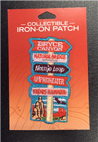 Bryce Canyon You Are Here Collectible Patch