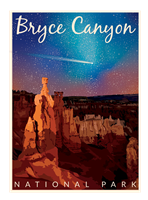 Bryce Canyon Starry Night  Poster