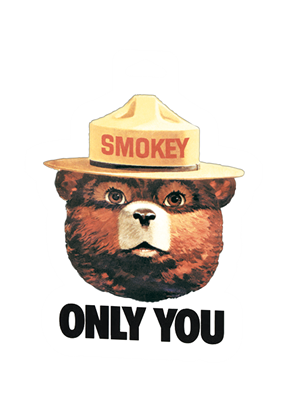 Smokey Only You Die-cut Sticker