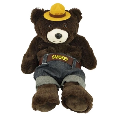 Smokey Bear Plush Backpack