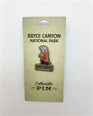 Collectible Bryce Canyon Die-cut Prairie Dog Photo Pin