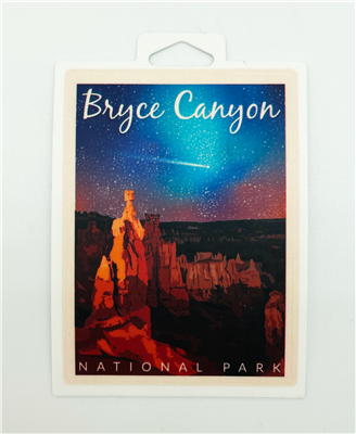 Bryce Canyon Night Sky Sticker