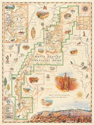 Bryce Canyon National Park Map