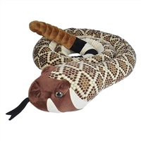 Jumbo Western Diamondback Stuffed Snake