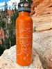 Bryce Canyon National Park Map Insulated BRCA Water Bottle