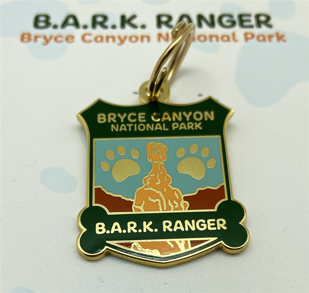 BARK Ranger Dog Collar Tag