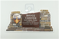 Bryce Canyon Entrance Sign Sticker