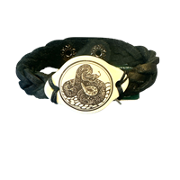 Rattlesnake - Pathfinder Porcelain Wristlet