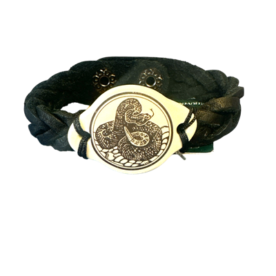 Rattlesnake - Pathfinder Porcelain Wristlet